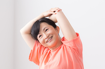 ワンポイントストレッチ