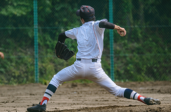 野球での肩・肘の痛み